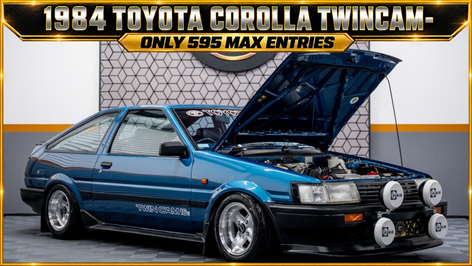 1984 TOYOTA COROLLA TWINCAM GT COUPE