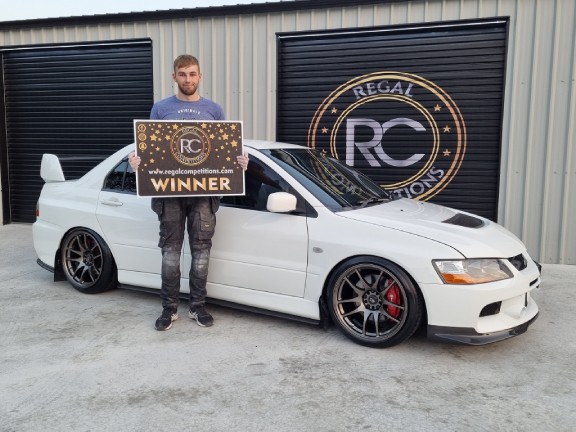 SHANE CAROLAN FROM COUNTY MEATH- WINNER OF THE 2005 EVO IX GT