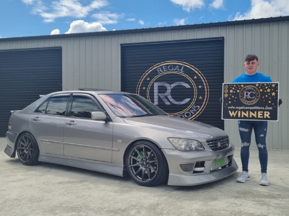 BRIAN LOHAN FROM COUNTY GALWAY-WINNER OF 2004 LEXUS IS200 TURBO LE BN KITTED