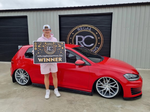 NOJUS LISKAUSKASN FROM COUNTY CORK- WINNER OF 2014 BAGGED MK7 GOLF