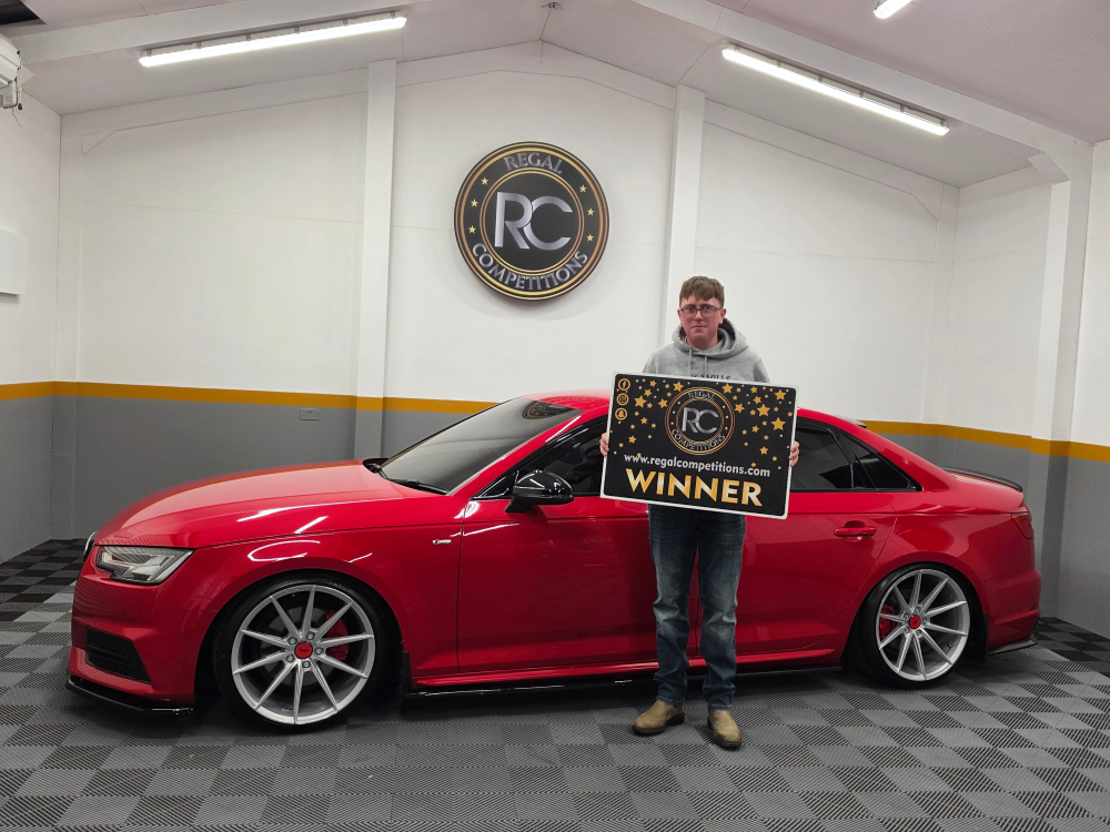 JAMIE MALLON FROM CO.DOWN- AUDI A4 B9 SLINE WINNER