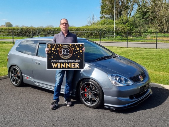 DAMIAN CROWE FROM COUNTY MAYO-WINNER OF 2005 SUPERCHARGED EP3 CIVIC TYPE R
