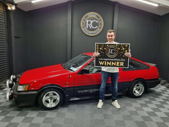 CHRISTOPHER McLAUGHLIN FROM COUNTY DONEGAL- WINNER OF R/O/B TWINCAM