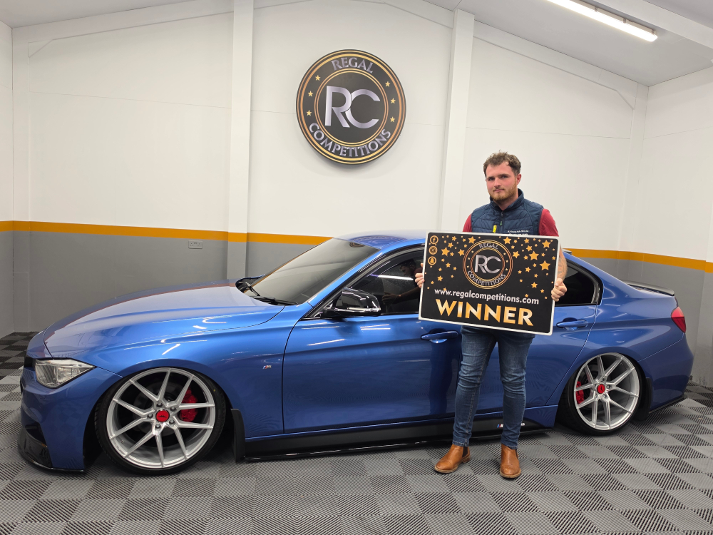 AREN MITCHELL FROM CO.ANTRIM- BAGGED BMW F30 WINNER