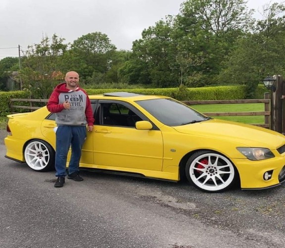PAUL HOGAN FROM COUNTY KERRY- YELLOW LEXUS IS200 TURBO WINNER