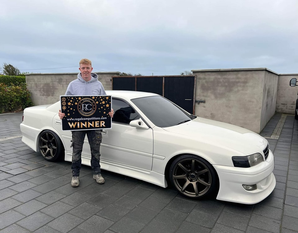 JACK FOLEY FROM CO.CORK- WINNER OF 2001 TOYOTA CHASER JZX100