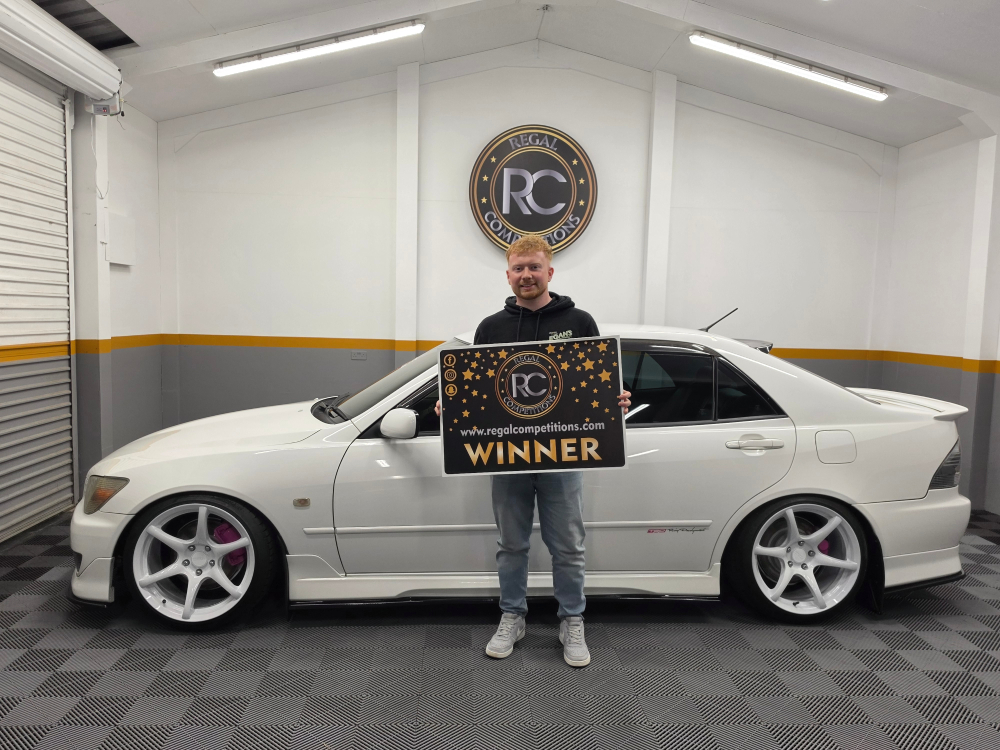 ROBERT KEANE FROM CO.CLARE- TOYOTA ALTEZZA WINNER