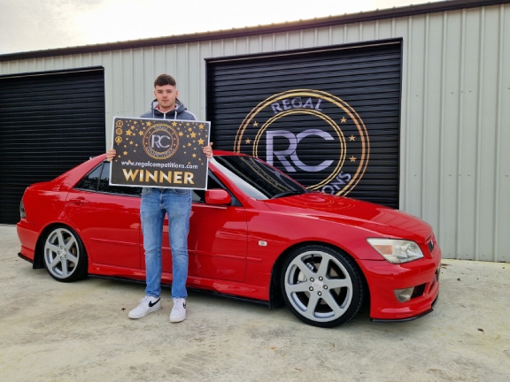 CATHAL WARD FROM CO.LOUTH- WINNER OF 2002 RED TTE LEXUS IS200