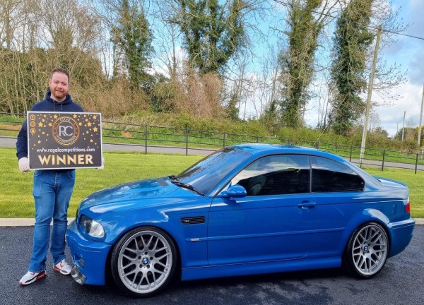 JONATHAN McGAHAN FROM COUNTY TYRONE- WINNER OF THE 2004 LSB E46 M3
