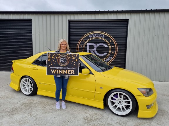 NICOLE JOHNSTON FROM DERRY/LONDONDERY-WINNER OF 2005 LEXUS IS200 TURBO