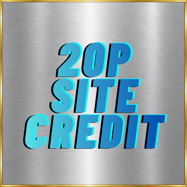 20P SITE CREDIT