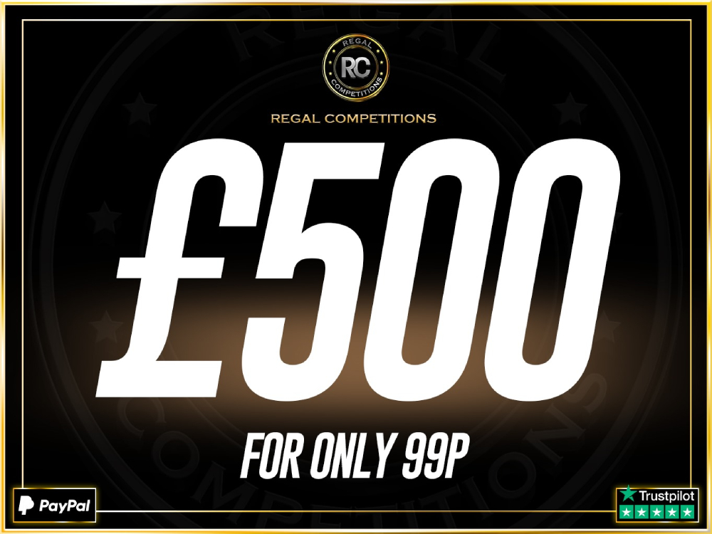 &pound500 FOR ONLY 99P