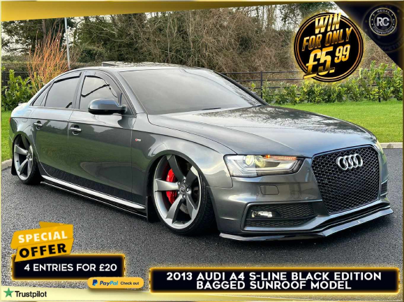 2013 AUDI A4 S-LINE BLACK EDITION- SUNROOF MODEL- BAGGED