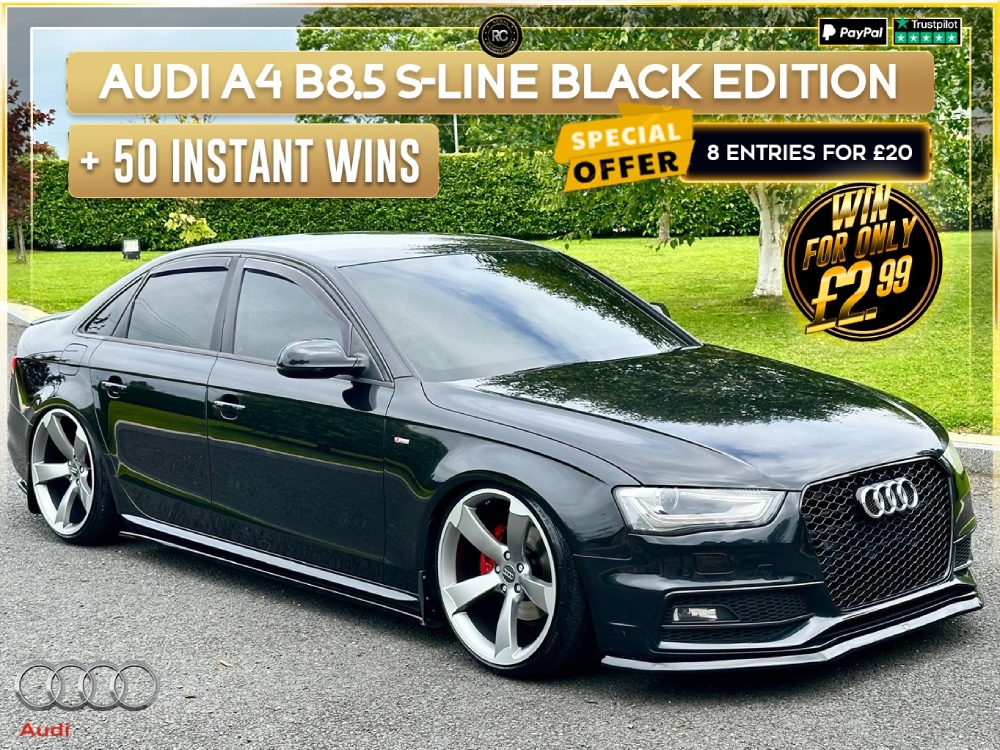 AUDI A4 SLINE BLACK EDITION + 50 INSTANT WINS