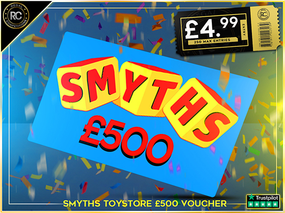 SMYTH'S TOYSTORE £500 VOUCHER