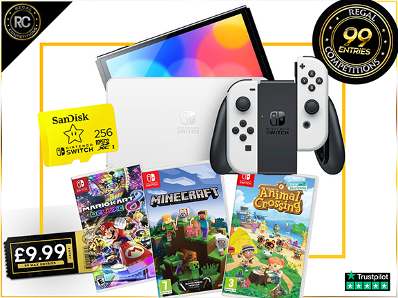 NINTENDO SWITCH OLED BUNDLE-99 ENTRY SPECIAL