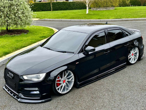 2014 BAGGED AUDI A3 S-LINE SALOON 2.0TDI
