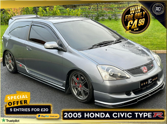 2005 COSMIC GREY HONDA CIVIC TYPE R EP3