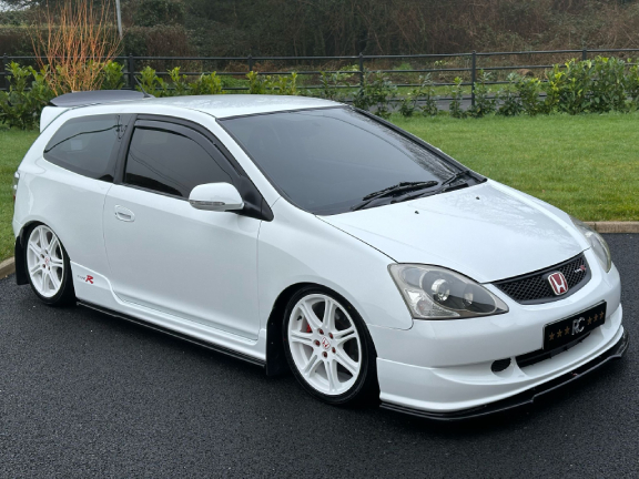2005 WHITE HONDA CIVIC EP3 TYPE R