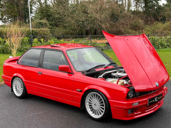 1990 RED BMW E30 325I SPORT