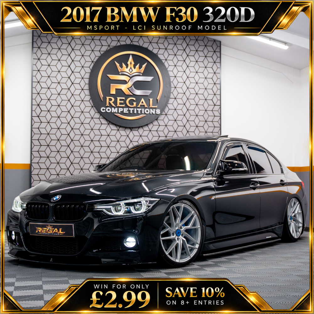 2017 BMW F30 320D MSPORT- LCI SUNROOF MODEL