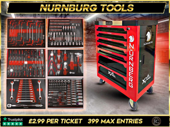 NURNBERG TOOL CHEST FOR &pound2.99