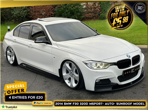 2014 BMW 320D M-SPORT AUTO- SUNROOF MODEL