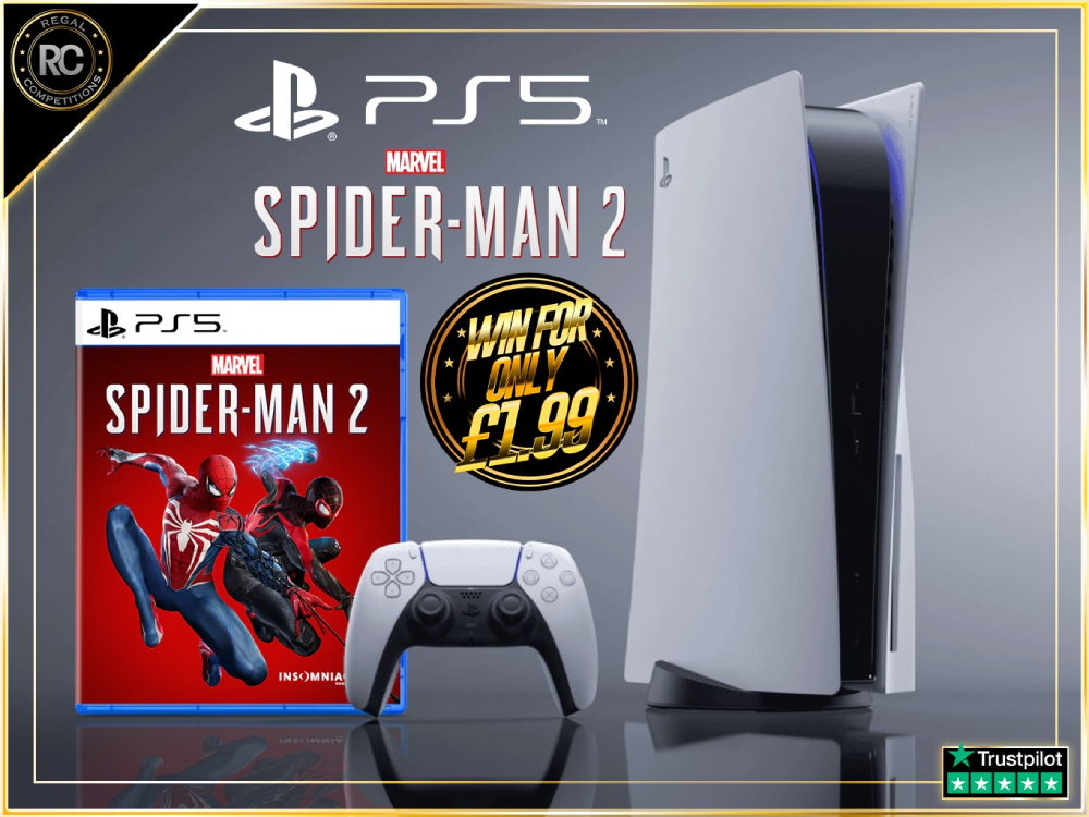 SONY PS5 & SPIDERMAN 2 BUNDLE