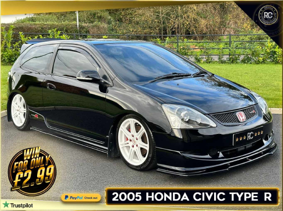 2005 HONDA CIVIC TYPE R EP3 FOR &pound2.99