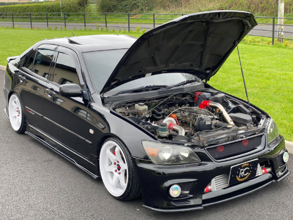 2003 BLACK LEXUS IS200 SPORT TURBO