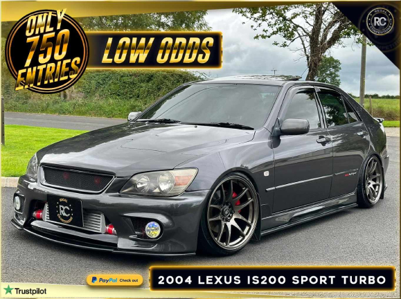 2003 LEXUS IS200 SPORT TURBO- LOW ODDS