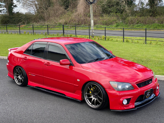 RED TOYOTA ALTEZZA