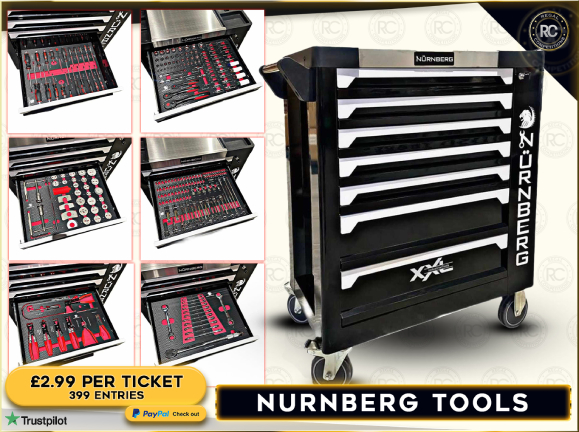 NURNBERG TOOL CHEST FOR £2.99
