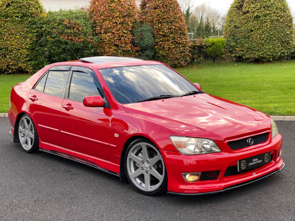 RED LEXUS IS200- TTE KITTED