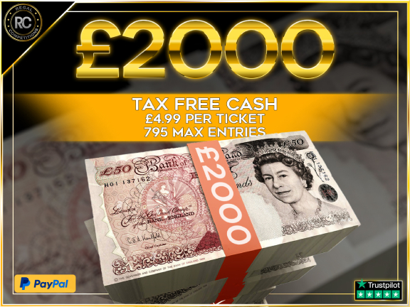£2000 TAX FREE CASH