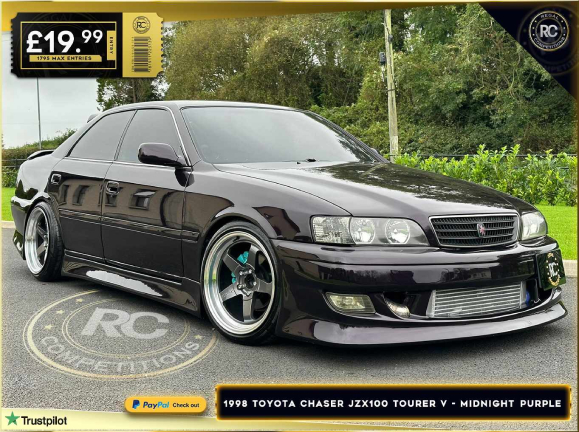 MIDNIGHT PURPLE TOYOTA CHASER JZX100 TOURER V