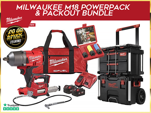 MILWAUKEE M18 POWERPACK & PACKOUT BUNDLE