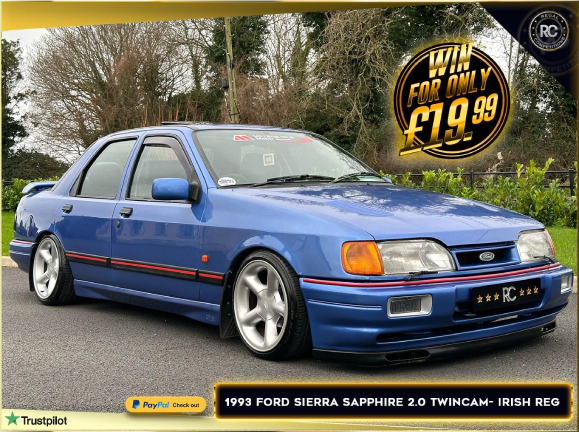 BOHAMA BLUE 1993 FORD SIERRA SAPPHIRE 2.0 TWINCAM- IRISH REG