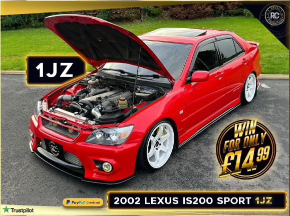 1JZ CONVERTED 2002 LEXUS IS200 SPORT