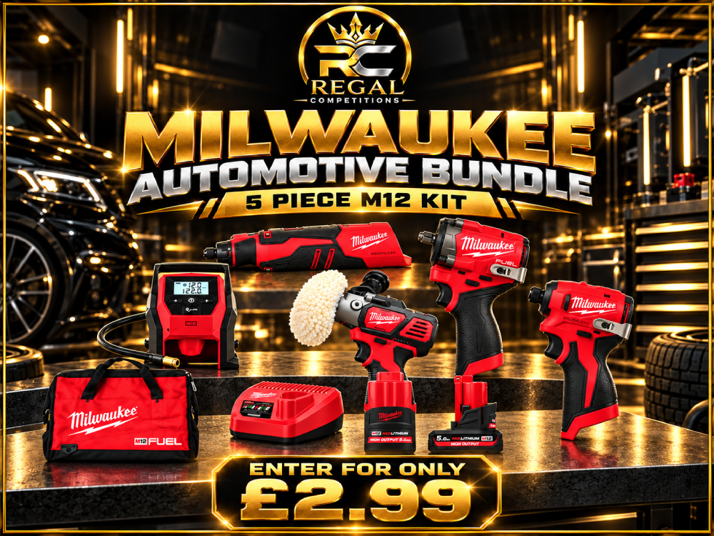 MILWAUKEE M12 5 PIECE AUTOMOTIVE KIT