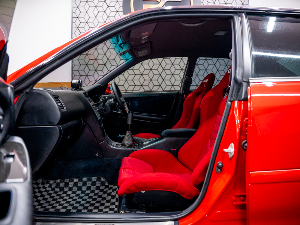 RED TOYOTA CHASER JZX100 TOURER V- ONLY 595 MAX ENTRIES